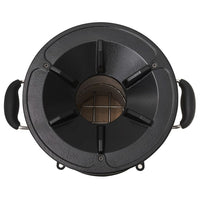 Stufa a Legna da Campeggio Argento 45,5x33x25,5 cm Acciaio Inox cod mxl 69877