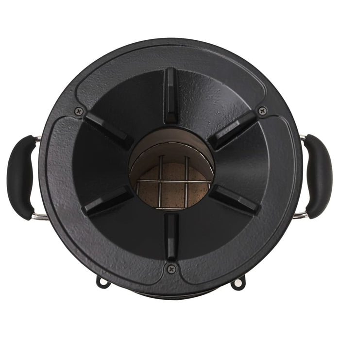 Stufa a Legna da Campeggio Argento 45,5x33x25,5 cm Acciaio Inox cod mxl 69877