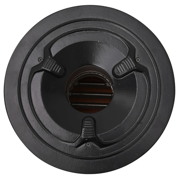 Stufa a Legna da Campeggio Argento 51,5x35x30,5 cm Acciaio Inox cod mxl 65539