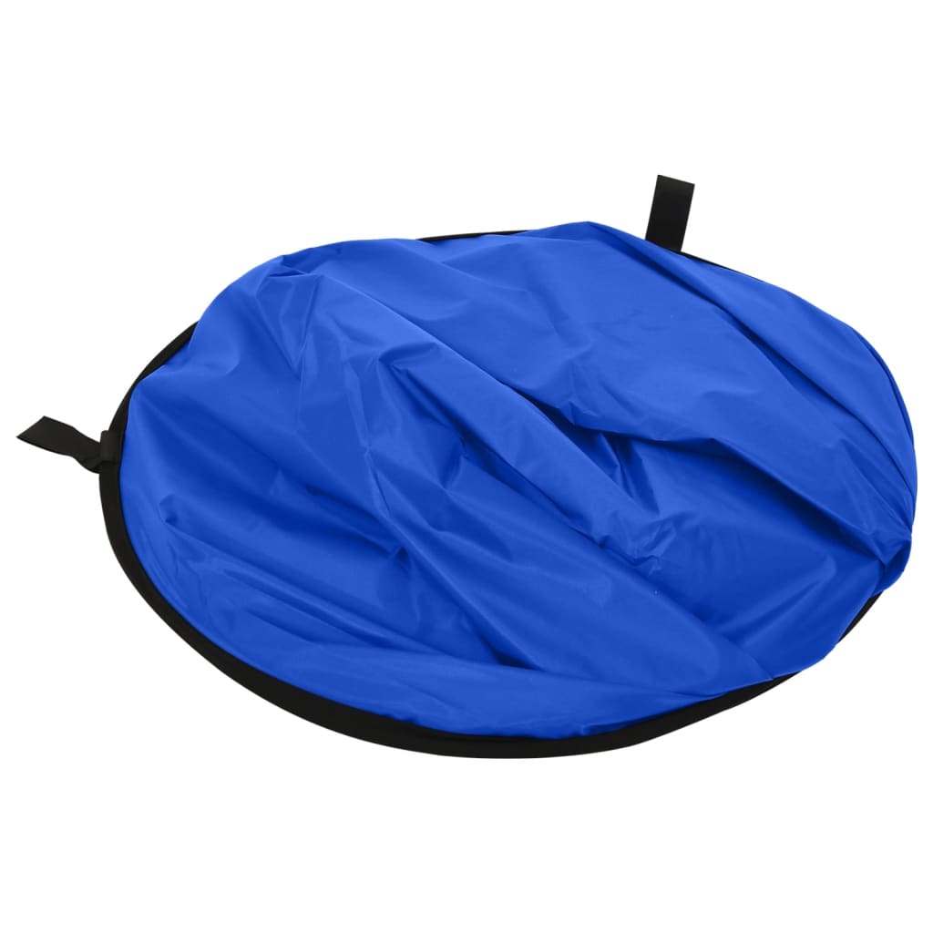 Fondale Ovale 2 in 1 Studio Fotografico Verde e Blu 200x150 cm 190250