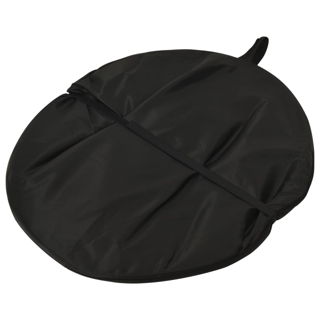 Fondale Ovale 2 in 1 Studio Fotografico Verde e Blu 200x150 cm 190250