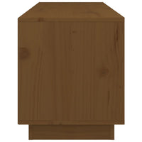 Mobile Porta TV ambra 105x34x40 cm in Legno Massello di Pino 818223