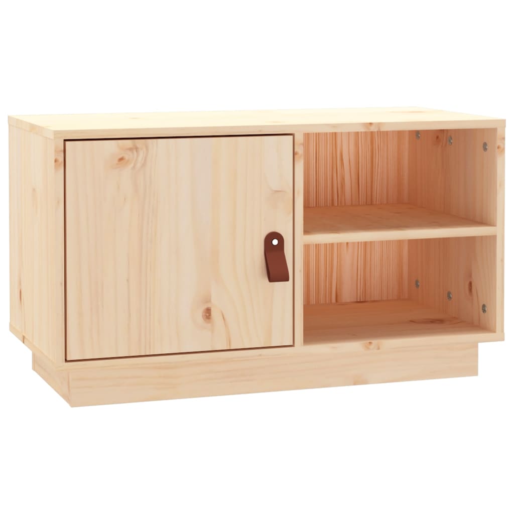 Mobile Porta TV 70x34x40 cm in Legno Massello di Pino 818235