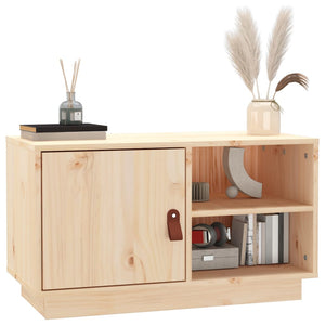 Mobile Porta TV 70x34x40 cm in Legno Massello di Pino 818235