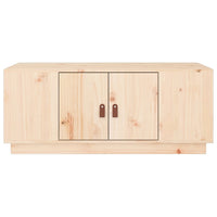 Tavolino da Salotto 100x50x41 cm in Legno Massello di Pino 818255