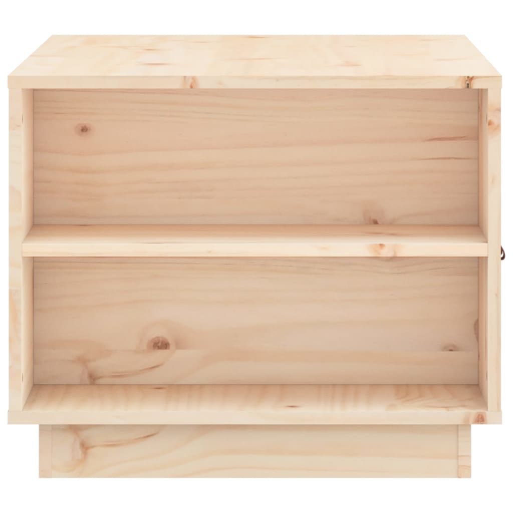 Tavolino da Salotto 100x50x41 cm in Legno Massello di Pino 818255