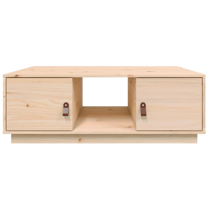 Tavolino da Salotto 100x50x35 cm in Legno Massello di Pino