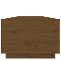Tavolino da Salotto-Tavolino da soggiorno-Tavolo ambra 100x50x35 cm Legno Massello di Pino 428415