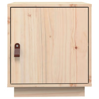Comodino 40x34x45 cm in Legno Massello di Pino 818275