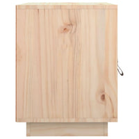Comodino 40x34x45 cm in Legno Massello di Pino 818275