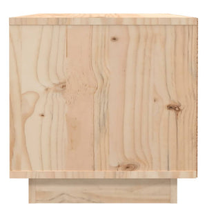 Comodino 40x34x35 cm in Legno Massello di Pino cod mxl 30333