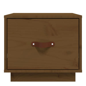 Comodini 2 pz ambra 40x34x35 cm in Legno Massello di Pino 818292