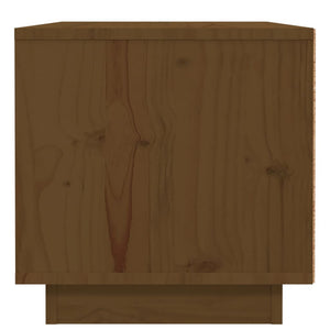 Comodini 2 pz ambra 40x34x35 cm in Legno Massello di Pino 818292