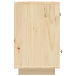 Comodino 40x34x55 cm in Legno Massello di Pino cod mxl 30305
