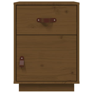 Comodini ambra 2 pz 40x34x55 cm in Legno Massello di Pino 818312