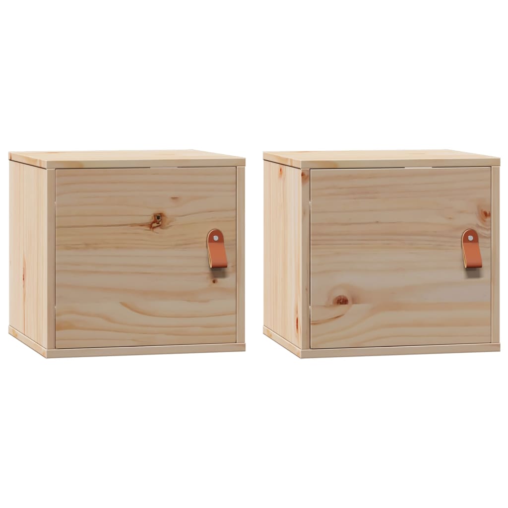 Pensili 2pz 31,5x30x30 cm in Legno Massello di Pino cod mxl 33068