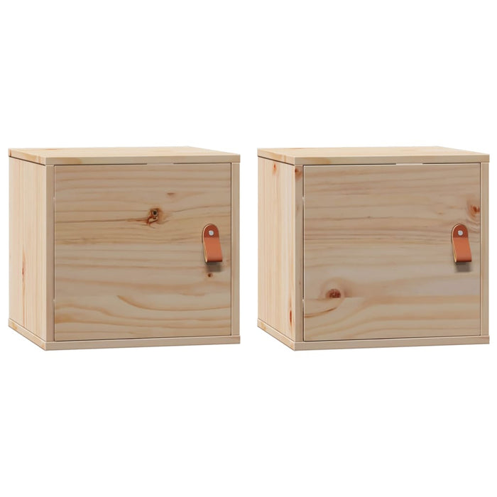 Pensili 2pz 31,5x30x30 cm in Legno Massello di Pino cod mxl 33068