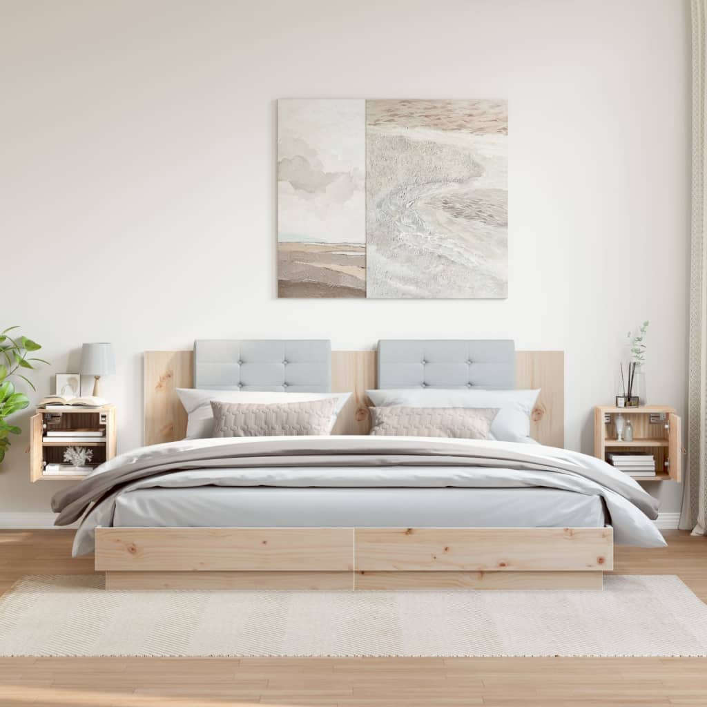 Pensili 2pz 31,5x30x30 cm in Legno Massello di Pino cod mxl 33068