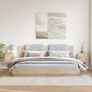 Pensili 2pz 31,5x30x30 cm in Legno Massello di Pino 818356