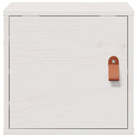Pensili 2pz Bianchi 31,5x30x30 cm in Legno Massello di Pino cod mxl 51121