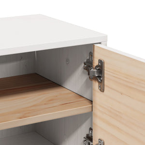 Pensili 2pz Bianchi 31,5x30x30 cm in Legno Massello di Pino cod mxl 51121