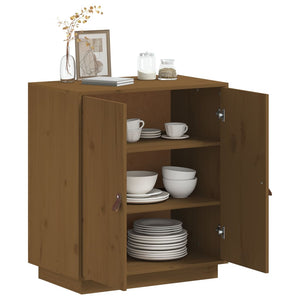 Credenza Miele 65,5x40x75 cm in Legno Massello di Pino cod mxl 26279