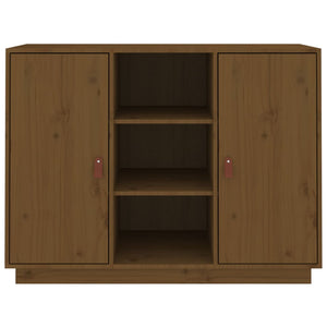 Credenza ambra 100x40x75 cm in Legno Massello di Pino 820135