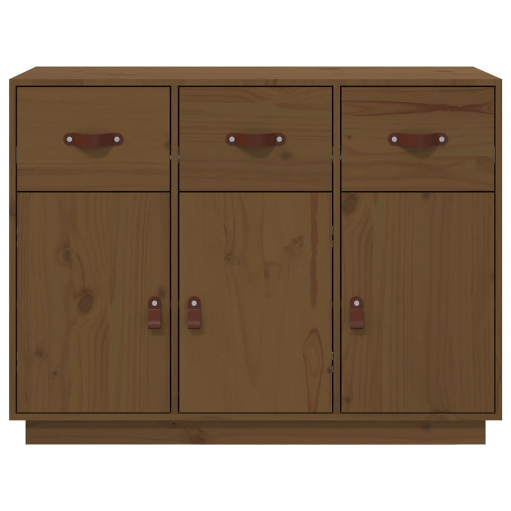 Credenza ambra 100x40x75 cm in Legno Massello di Pino 820150