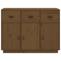 Credenza ambra 100x40x75 cm in Legno Massello di Pino 820150