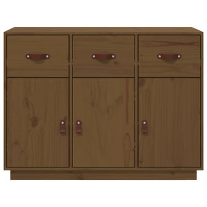 Credenza ambra 100x40x75 cm in Legno Massello di Pino 820150