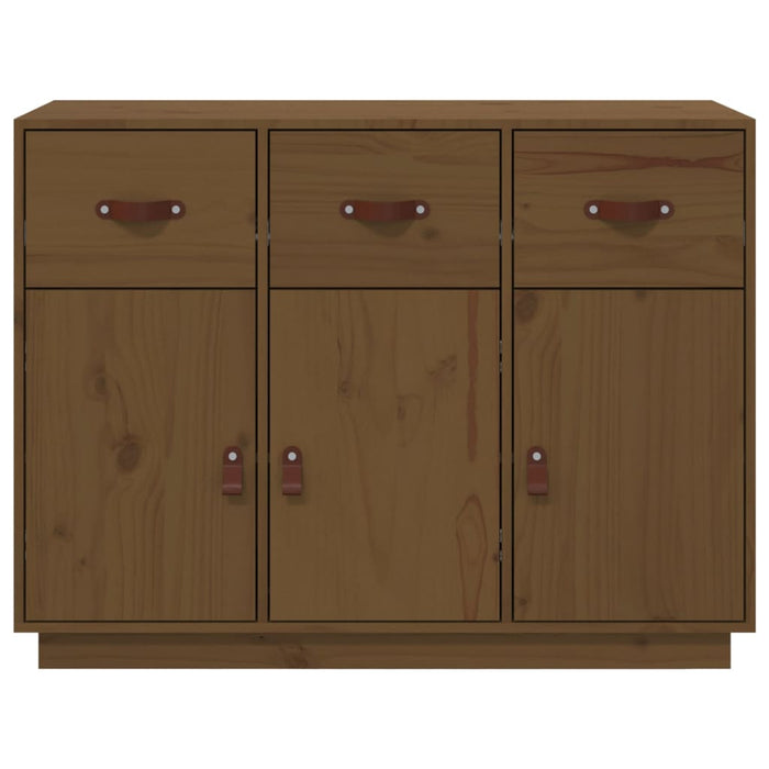 Credenza ambra 100x40x75 cm in Legno Massello di Pino 820150