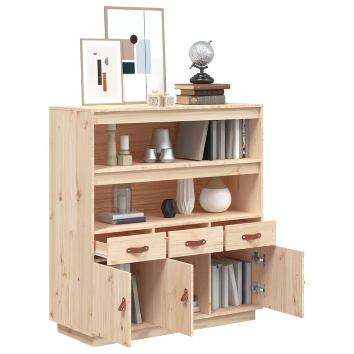 Credenza 100x40x108,5 cm in Legno Massello di Pino 820162