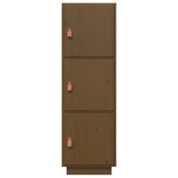 Credenza ambra 34x40x108,5 cm in Legno Massello di Pino 820170