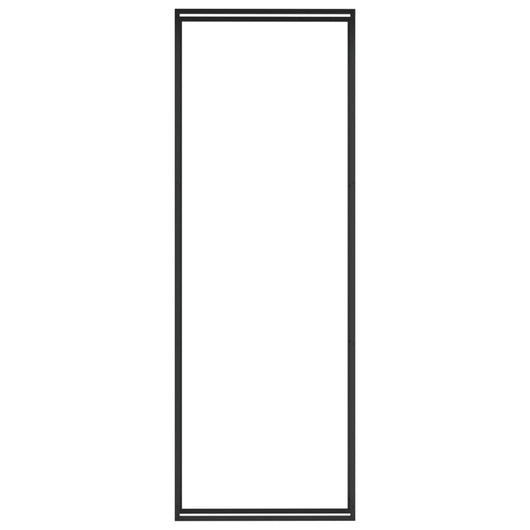 Portalegna opaco 110 x 28 x 312 cm acciaio nero 02_0043747