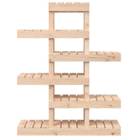 Supporto per Piante 85x25x109,5 cm in Legno Massello di Pino 822087