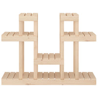 Supporto per Piante 104,5x25x77,5 cm in Legno Massello di Pino cod mxl 63912