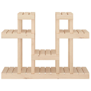 Supporto per Piante 104,5x25x77,5 cm in Legno Massello di Pino 822097