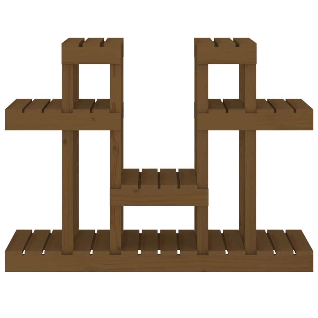 Supporto per Piante Miele 104,5x25x77,5 cm in Massello di Pino cod mxl 78706