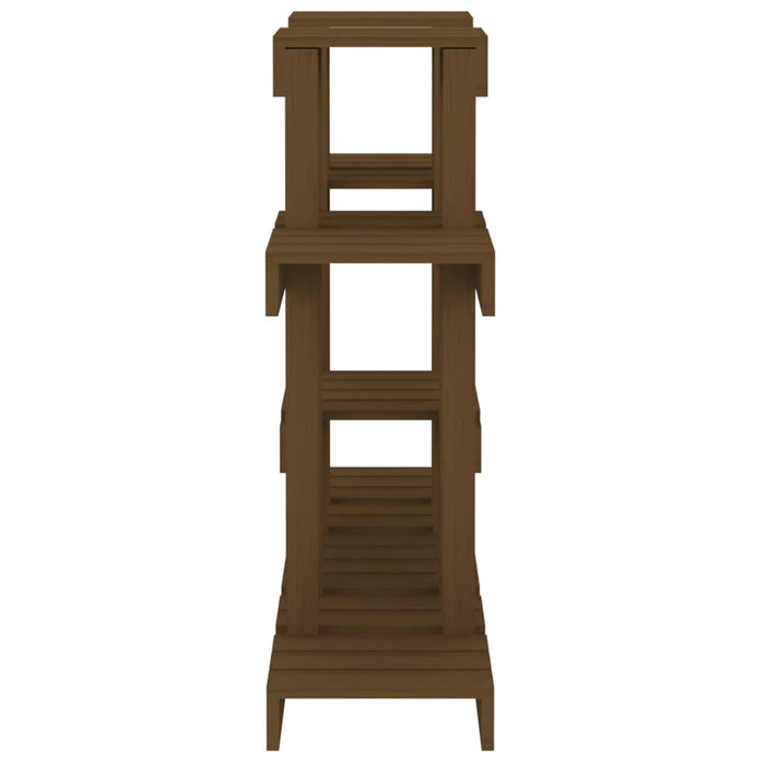 Supporto per Piante Ambra 104,5x25x77,5 cm Legno Massello Pino 822100