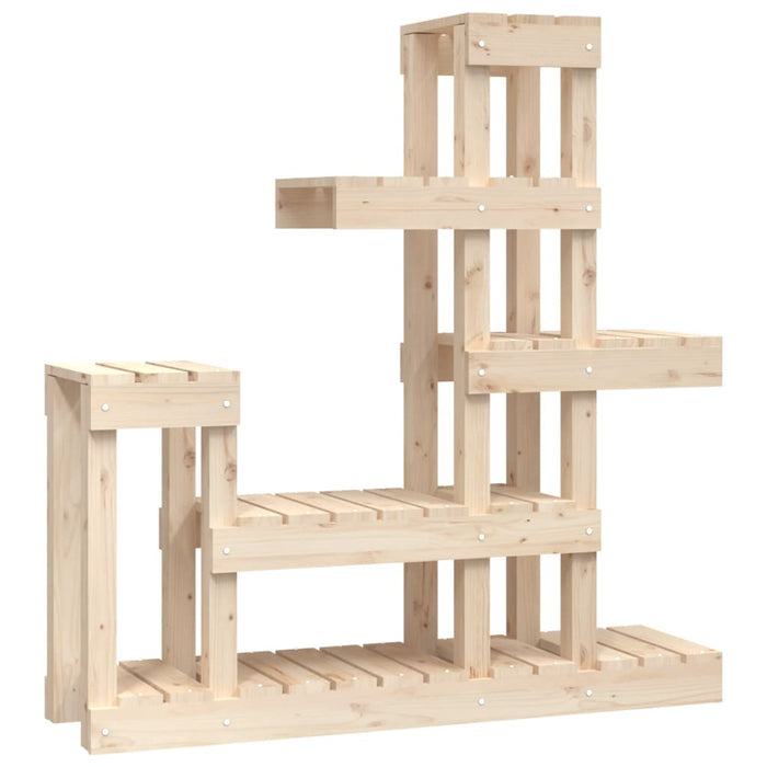 Supporto per Piante 92x25x97 cm in Legno Massello di Pino 822102