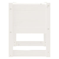 Fioriera rialzata per aiuole fioriere da giardino terrazze set da 2 40 x 40 x 525 cm in legno massello di pino bianco 02_0038961