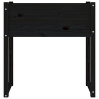 Fioriera Bianca 78x40x81 cm in Legno Massello di Pino