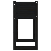 Fioriera Bianca 78x40x81 cm in Legno Massello di Pino