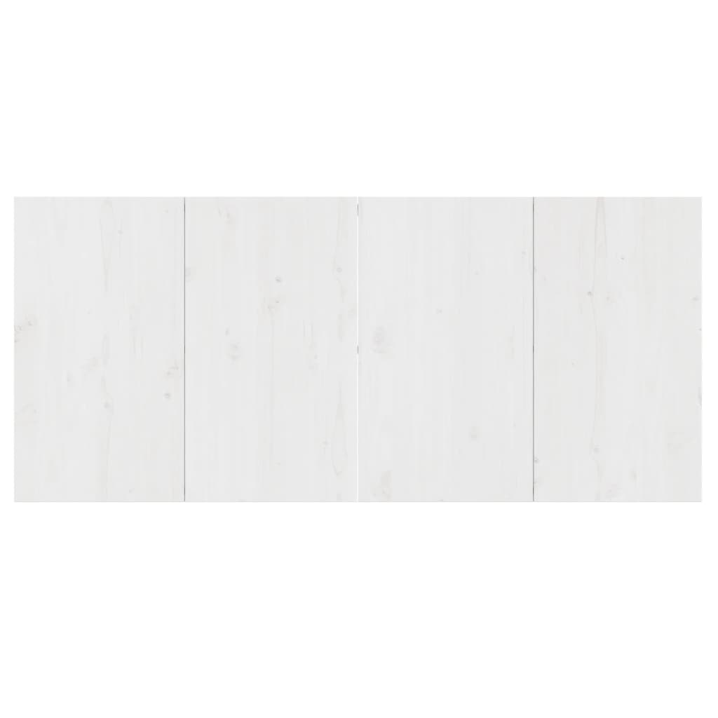 Tavolo da Bar Bianco 180x80x110 cm in Legno Massello di Pino cod mxl 7149
