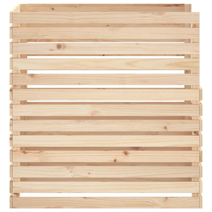 Compostiera 100x100x102 cm in Legno Massello di Pino