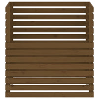 Compostiera Miele 100x100x102 cm in Legno Massello di Pino