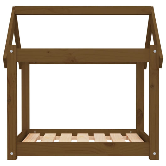 Cuccia per cani comodo divano 71 x 55 x 70 cm legno massello di pino marrone 02_0042913