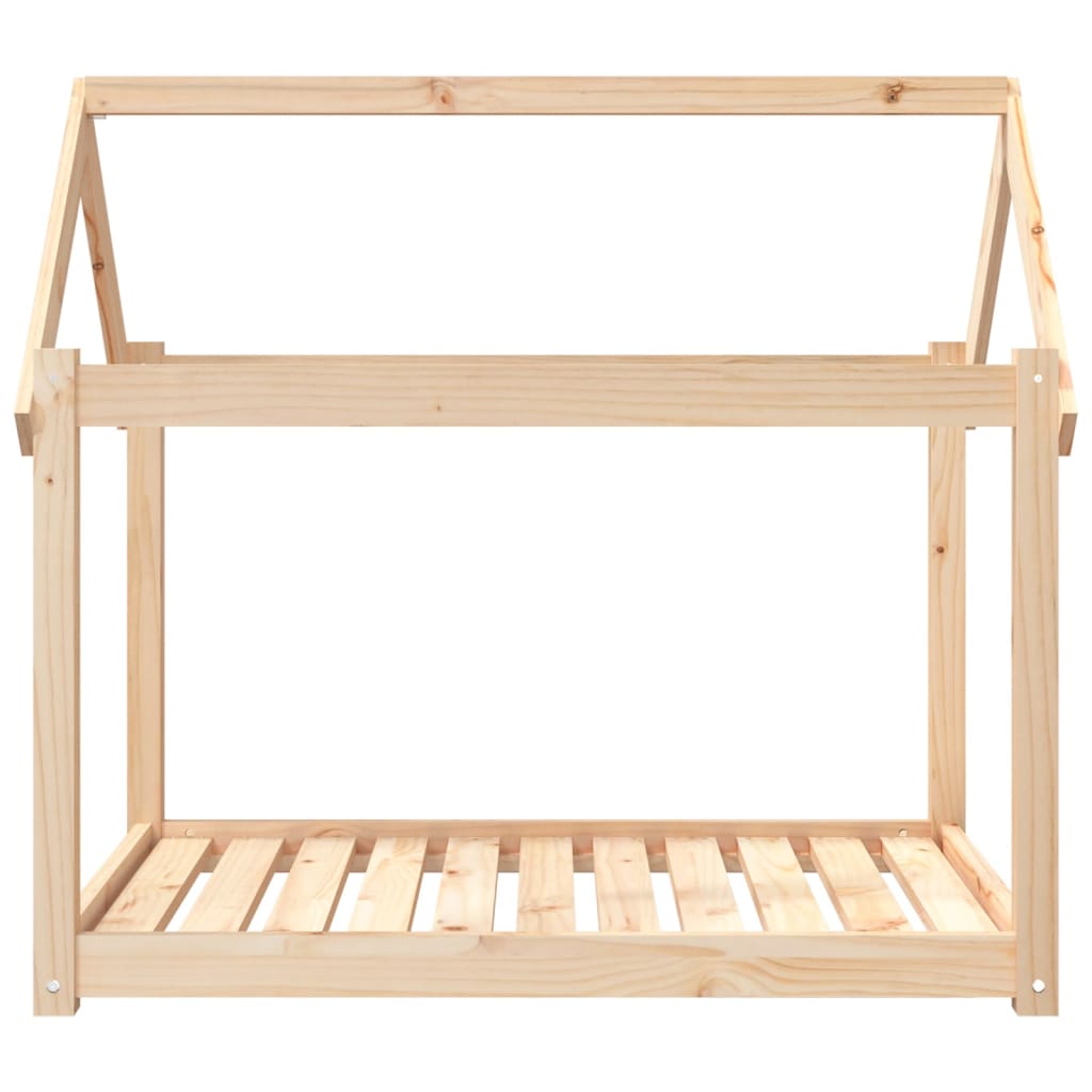 Cuccia per Cani 101x70x90 cm in Legno Massello di Pino 822212