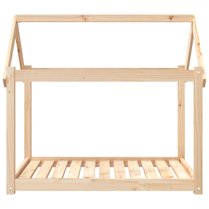 Cuccia per Cani 101x70x90 cm in Legno Massello di Pino 822212