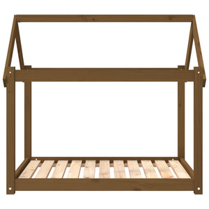 Cuccia per cani comodo divano 101 x 70 x 90 cm legno massello di pino marrone 02_0042617